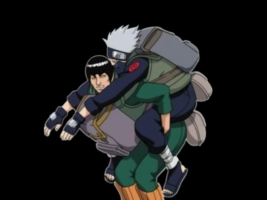 Какаши и Майо Гай