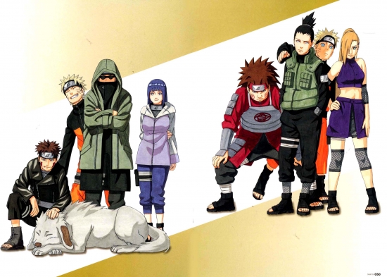 Наруто и команда Асумы, команда Куренаи