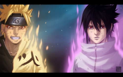 Наруто и Саске снова вместе