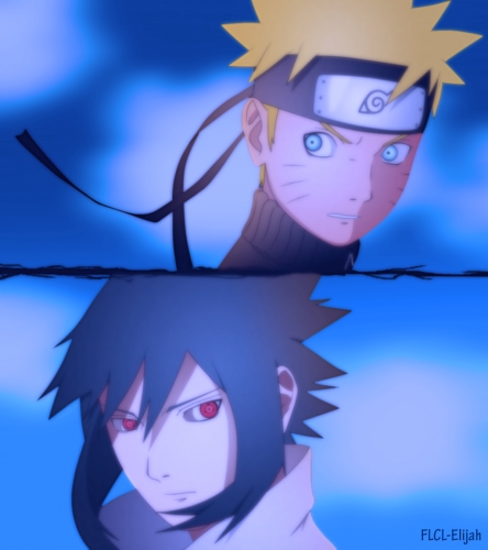 Саске и Наруто