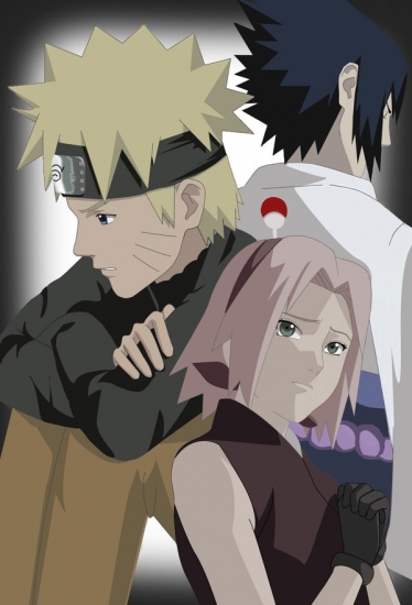 Печаль Наруто и Сакуры