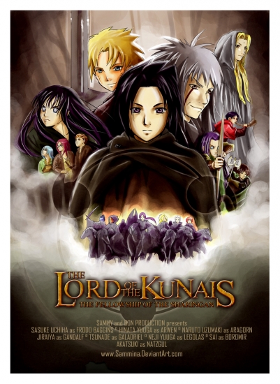 Нарутовцы в стиле Властелина Колец