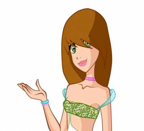 Дана в стиле друзей ангелов