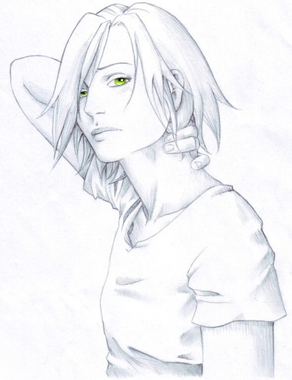 Сакура..ее зеленые глаза