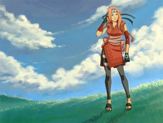 Взрослая Сакура