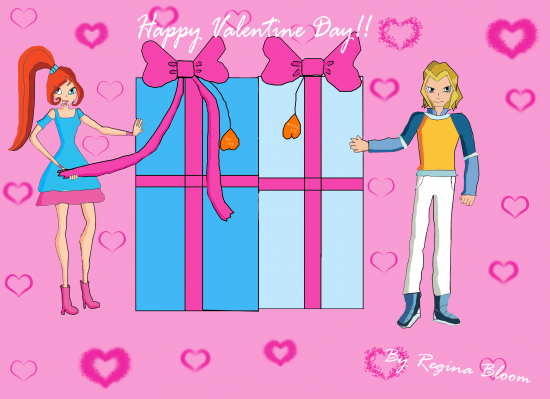 Скай и Блум поздравляют