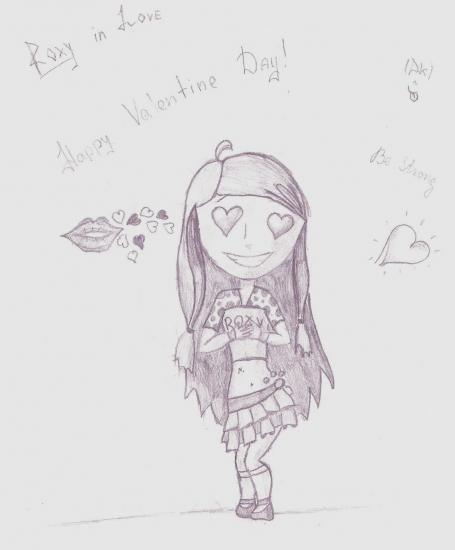 на конкурс: Рокси влюбилась