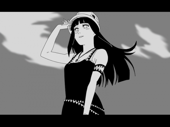 Хината lineart