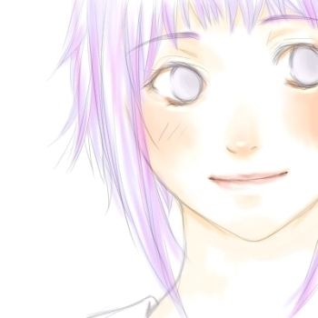 набросок лица Хинаты