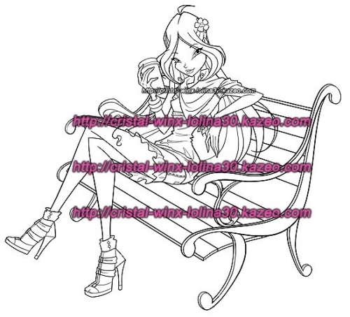 Винкс 5 сезон, Флора с напитком