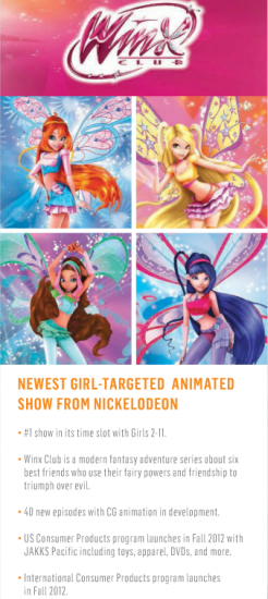 Винкс в 3D от Nickelodeon