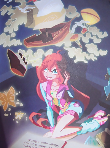 Блум, иллюстрация из книги