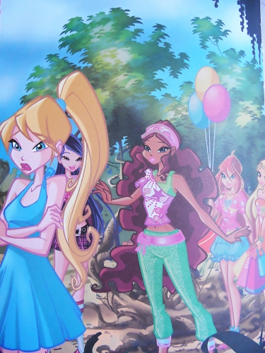 Винкс и одна из героинь книги