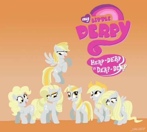 Пони в образах Дерпи
