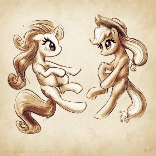 Рэрити и Эпплджек