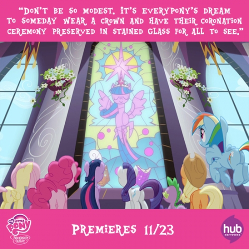 Витраж с принцессой Твайлайт (Искоркой)