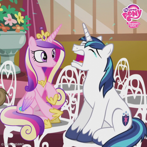 Шайнинг Армор плачет только когда он очень счастлив