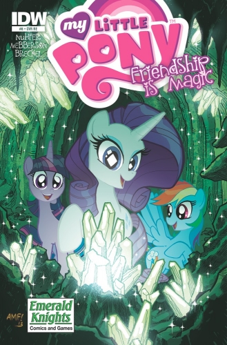 Пони, обложка мини комикса