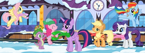 Зима и праздники в Понивилле