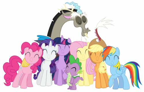 Пони и Дискорд