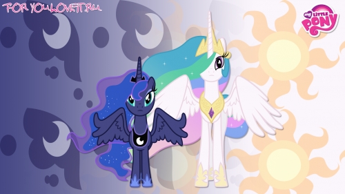 Обои для рабочего стола с Принцессами Дружба это Магия