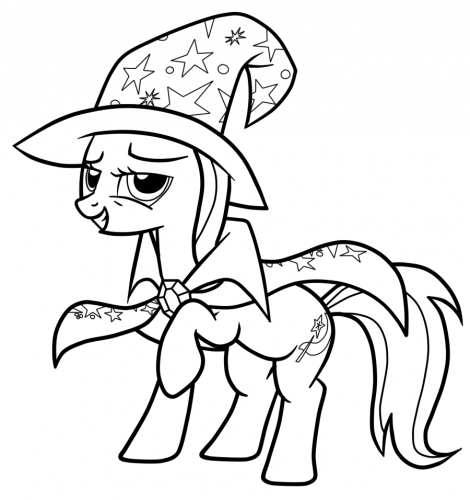 Раскраска Трикси