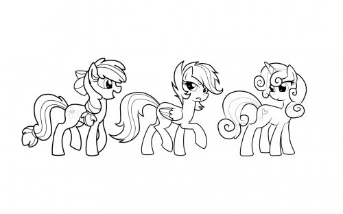 Раскраска Метконосцев