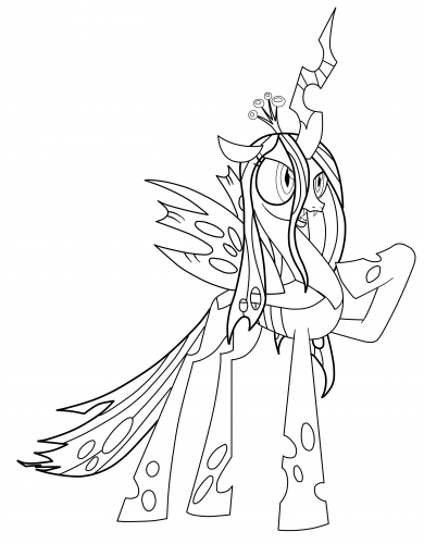 Раскраска Крисалис