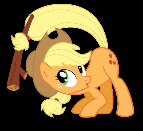 Эпплджек с палкой