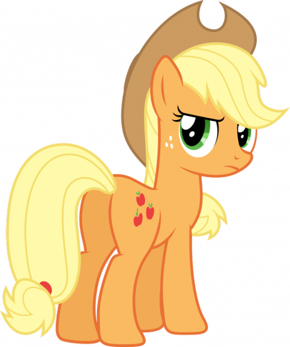 Уверенная пони Эпплджек