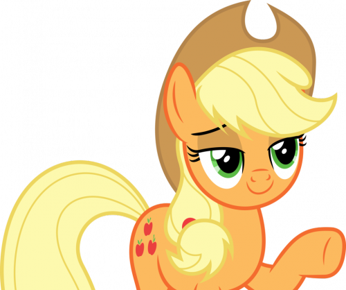 Пони Эпплджек картинка без фона