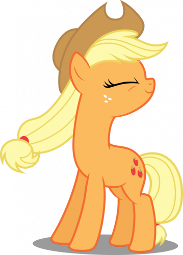 Красивая картинка с пони Эпплджек