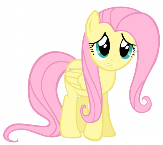 Флаттершай грустит