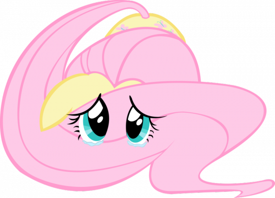 Флаттершай прячется