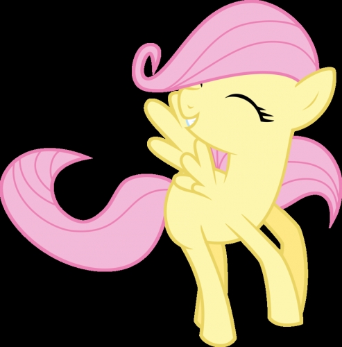 Флаттершай в детстве