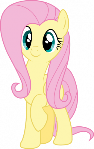 Очаровательная пони Флаттершай