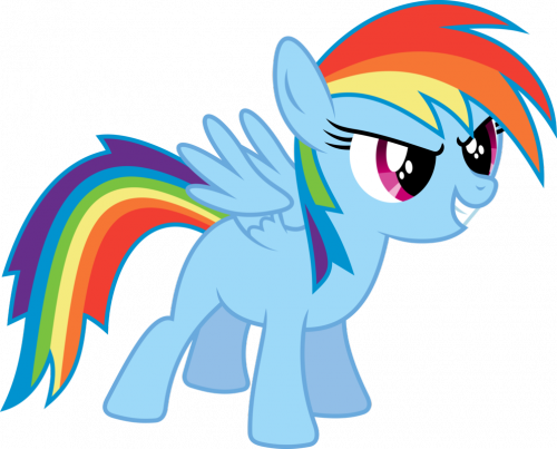 Дружба это Чудо Рейнбоу Дэш жеребенок