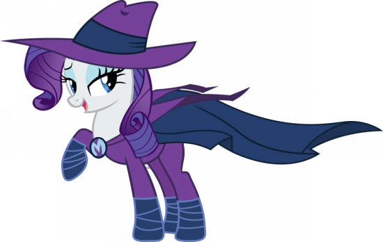 Рарити в плаще