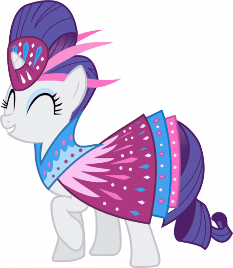 Рарити в красивом наряде