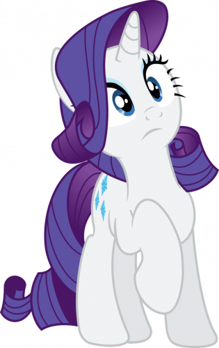 Дружба это Чудо шок в глазах Рарити