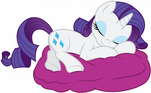 Дружба это Чудо спящая Рарити