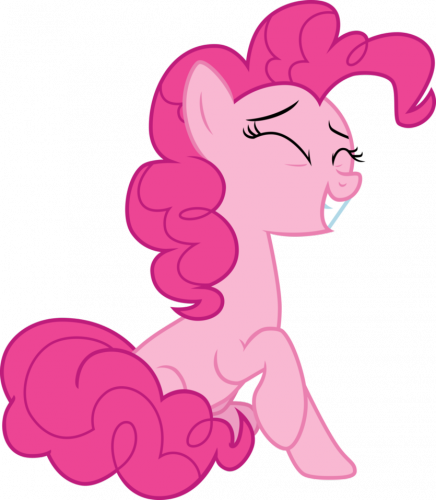 Пинки Пай смеется