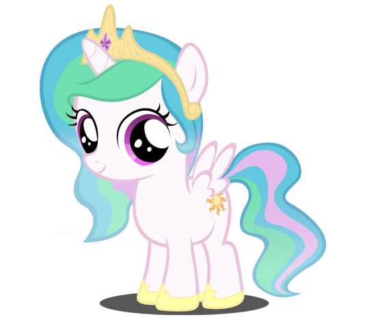 Принцесса Селестия в детстве