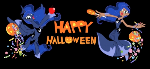 Хэллоуин с принцессой Луной