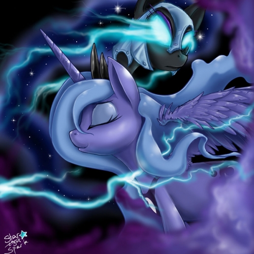 Переход из Луны,в Кошмарную Луну