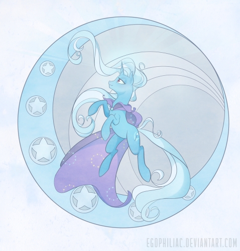 Красивый арт Трикси