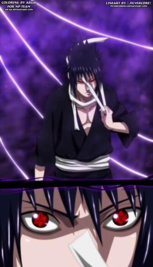 новый мангеки Саске