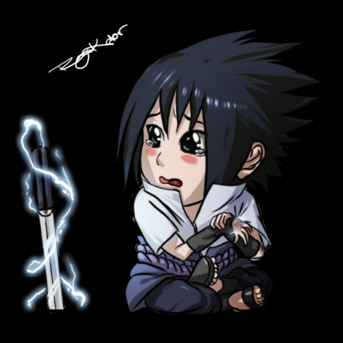 Плачущий Саске