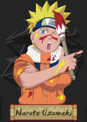 Наруто с кисточкой
