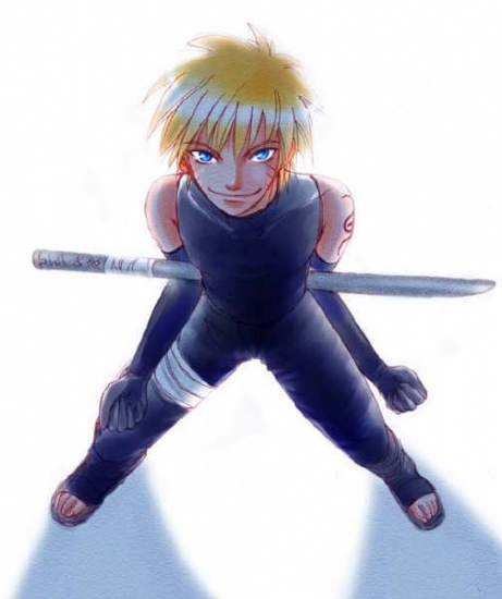 Наруто с мечом